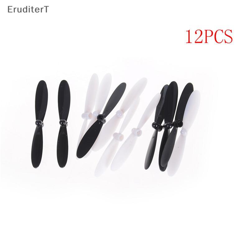 [EruditerT] ใบพัดยาว 55 มม. สําหรับ HUBSAN X4 H107 H107C H107D Quadcopter [ใหม่]