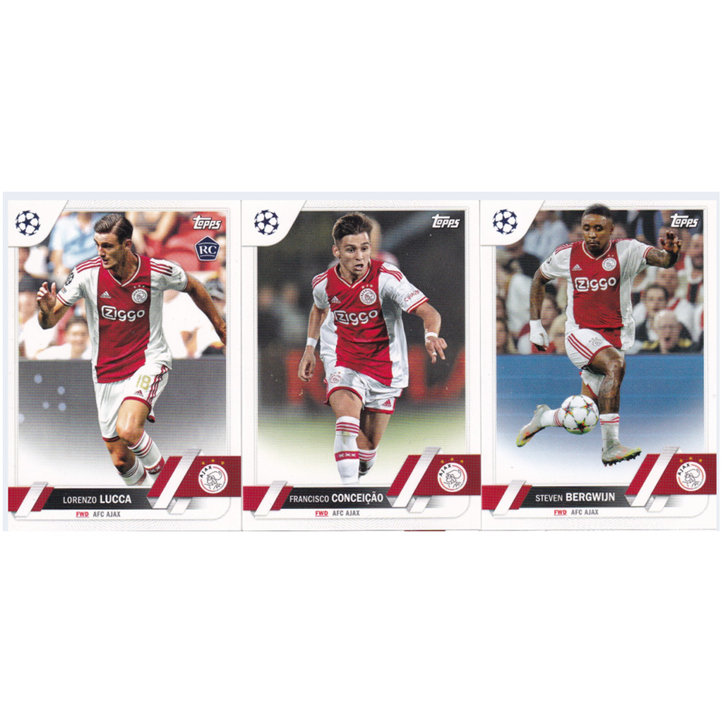 Star Carolen Zoro Luca Ajax คอนซีลเลอร์ Sanbelwin 2022-23 Topps UCC