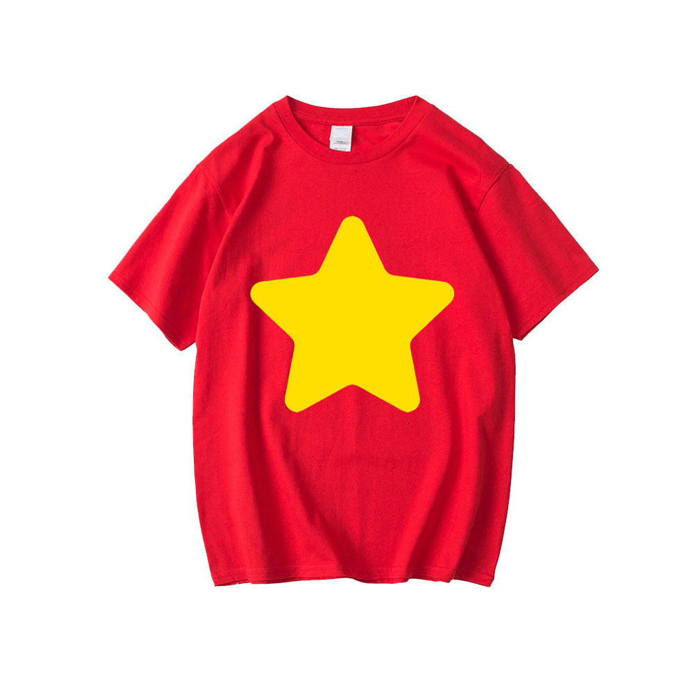 Meiman Steeven Universe Universe Steeven Universe เสื้อยืดผ้าฝ้ายแขนสั้นระดับห้าดาวชุดฤดูร้อน