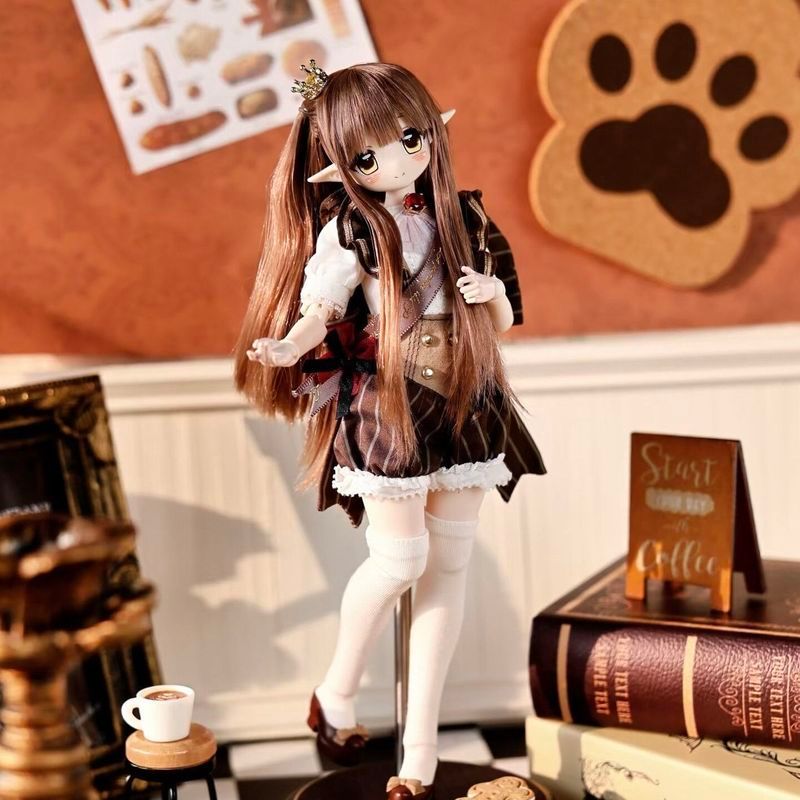 พร้อมสต็อก Magic House AKX AKX บันทึกพิเศษ 6 จุดBJD Mystery Box หัวปลูกผมตุ๊กตาเคลื่อนย้ายได้ของขวัญ