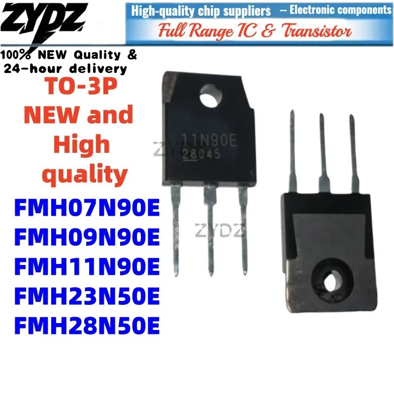 1-5PCS FMH07N90E FMH09N90E FMH11N90E FMH23N50E FMH28N50E TO-3P ขายส่ง Field Effect ทรานซิสเตอร์