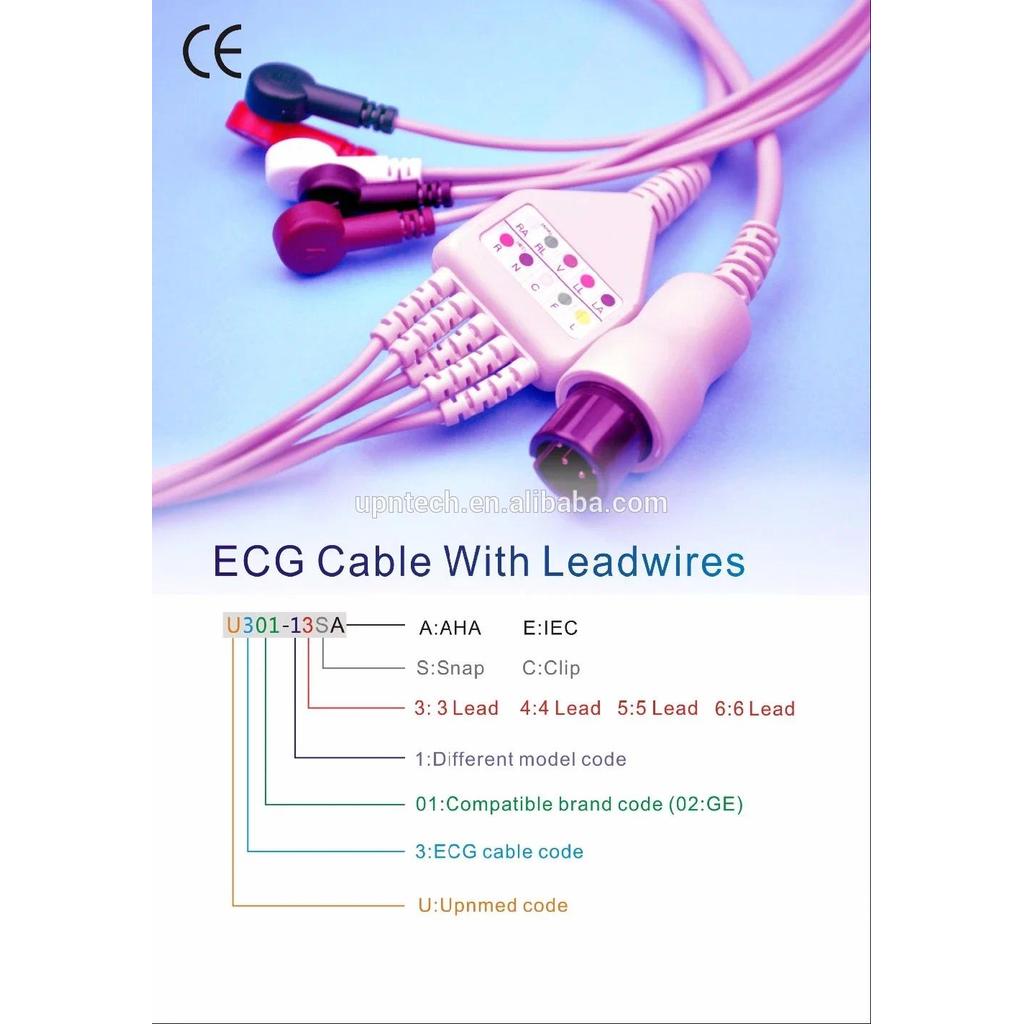 【QJ】September hot sales CMS9000 contec Adult fingerclip 6pin 2.8m