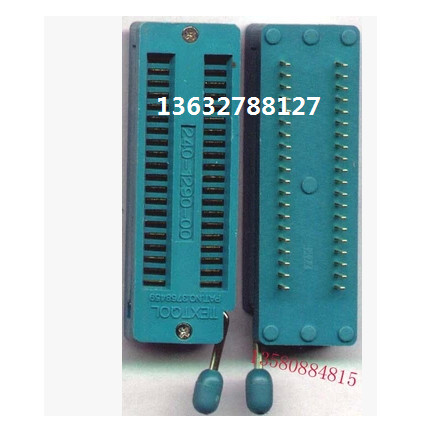 2.0 40P Burning Socket I C Socket 240-129-00 Test Socket Copper Feet