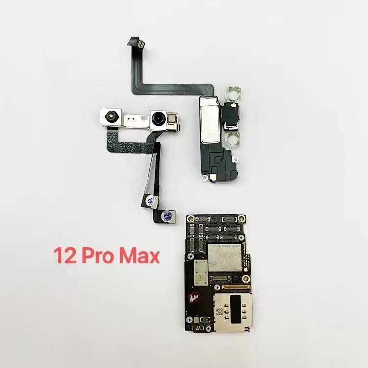 3EUC เมนบอร์ดโทรศัพท์มือถือสําหรับ iphone X Xs Xr 11 12 Pro Max 13 Pro Max 14 Pro Max เมนบอร์ด Face 