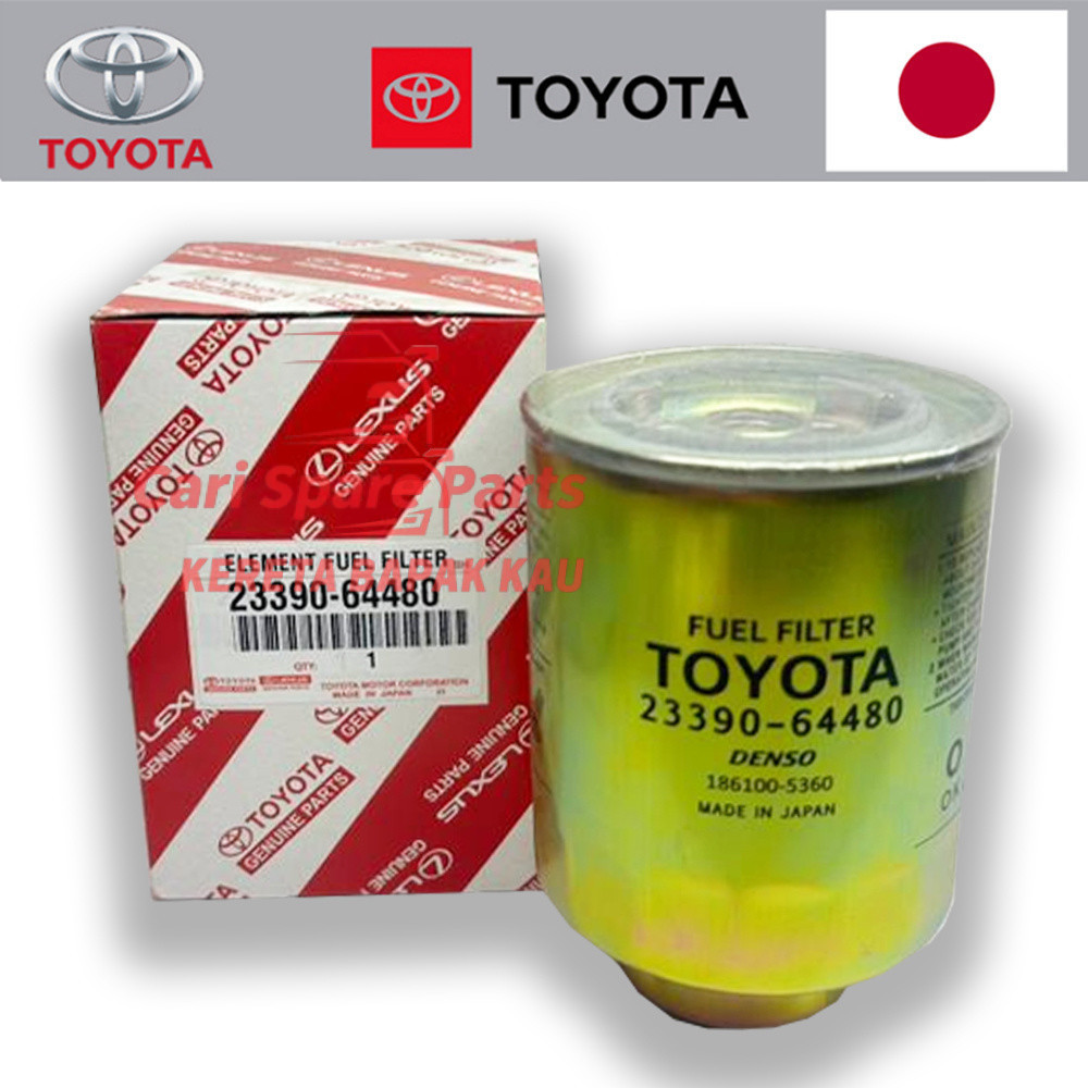 TOYOTA LAND CRUISER HDJ101 1HD,PRADO KZJ95 LJ120 1KZ,UNSER KF80 2L,HILUX LN166 3L 23390-64480 ดีเซล 