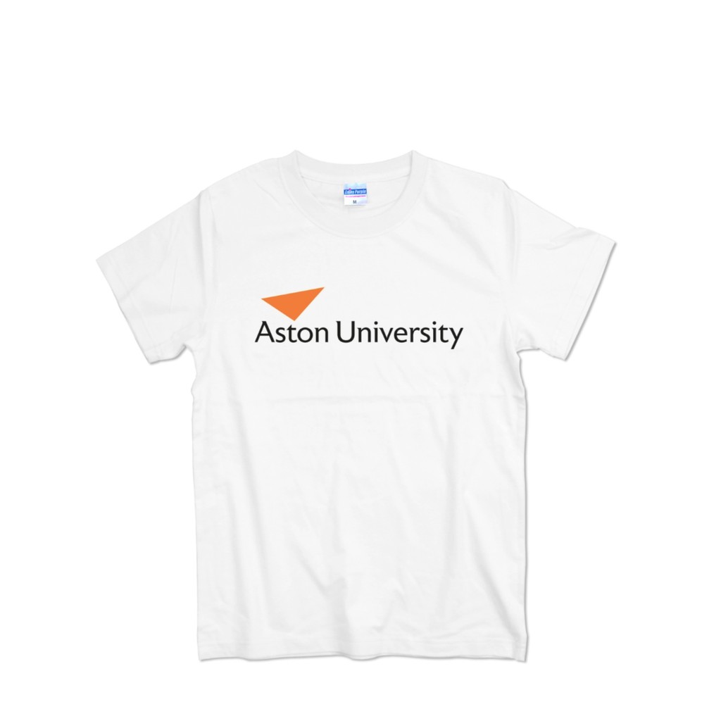 Aston University Aston University School Uniform เสื้อยืดวัยรุ่นนักเรียนอังกฤษแขนสั้น Top Cultural S