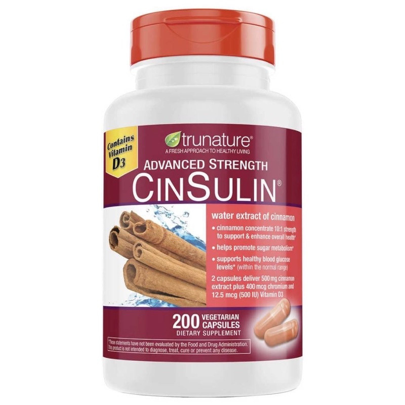 Trunature Advanced Insulin 200 แคปซูล