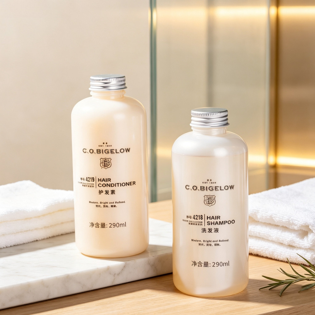 COBIGELOW Alex Series Pullman Hotel Toiletries Citrus Scent Shampoo Conditioner Body Wash Lotion Han