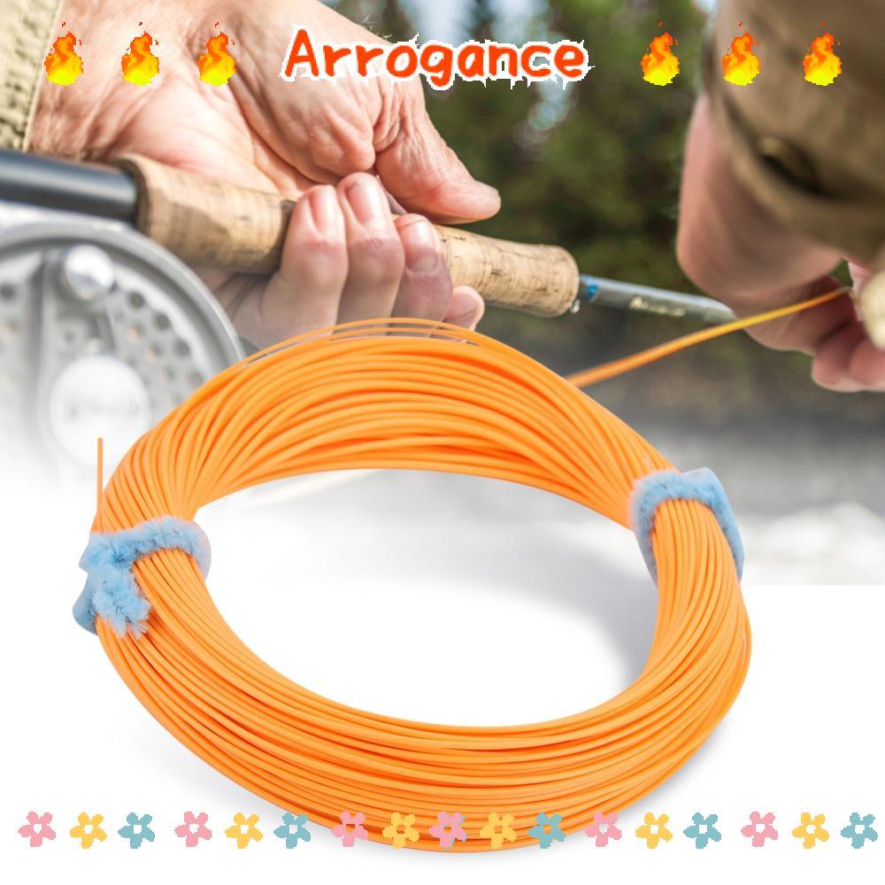 ARROGANCED สายตกปลาลอย, ไนลอน 100FT Fly สายตกปลา, ทนทาน 3wt 4wt 5wt 6wt 7wt 8wt หลายสี Fly Line Lake