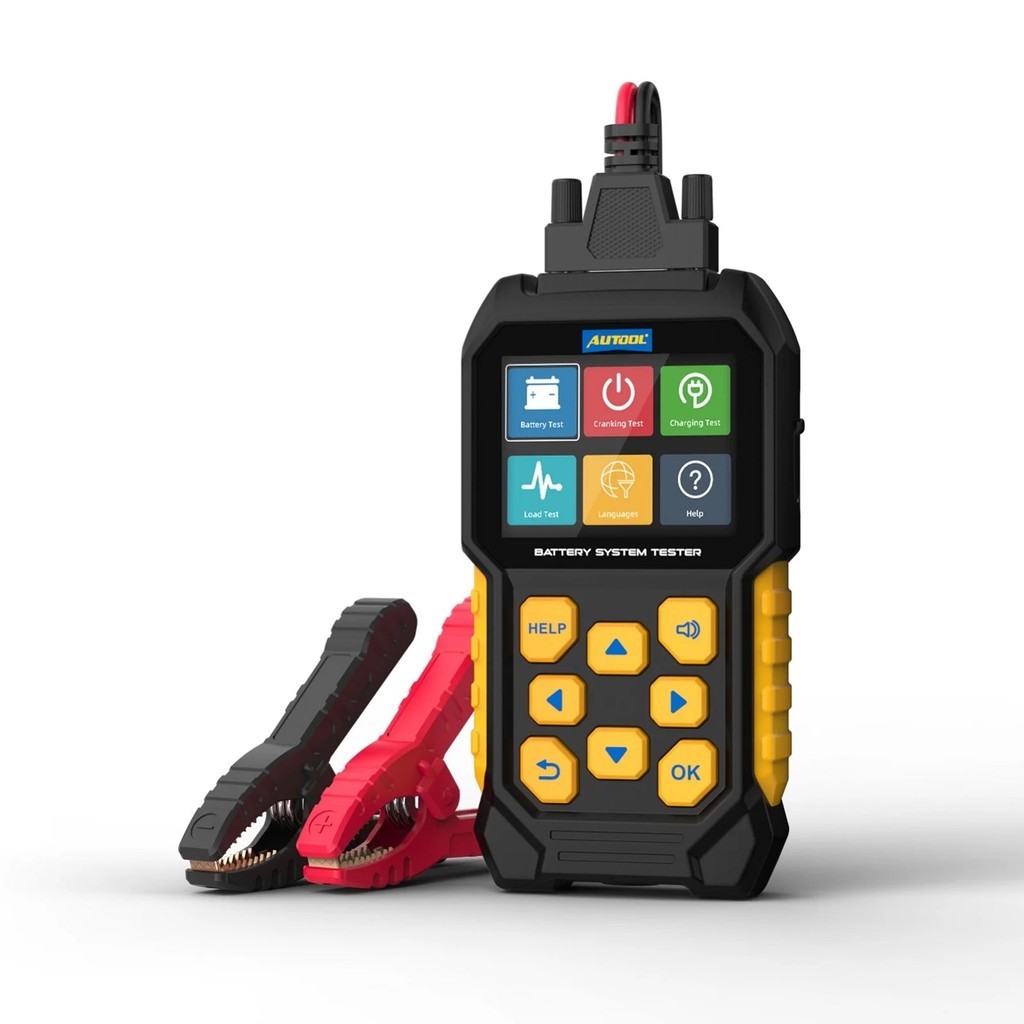 M6RZ Autool Bt460 12v 24v แบตเตอรี่ทดสอบโหลด Heavy Duty ยานยนต์ดิจิตอล Auto ชาร์จเริ่มต้นระบบเครื่อง