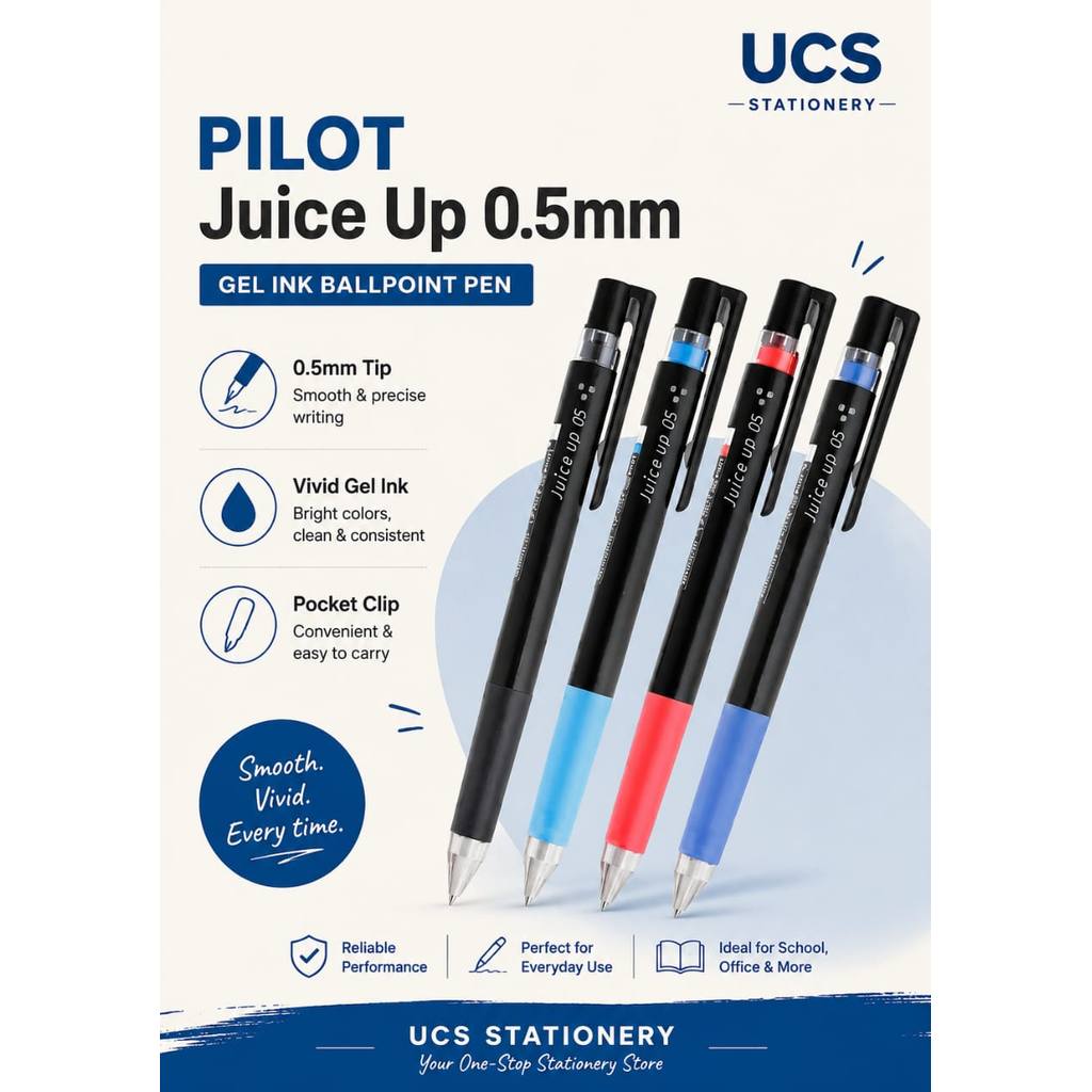 Pilot Juice Up ปากกาเจลรีฟิล 0.5 มม