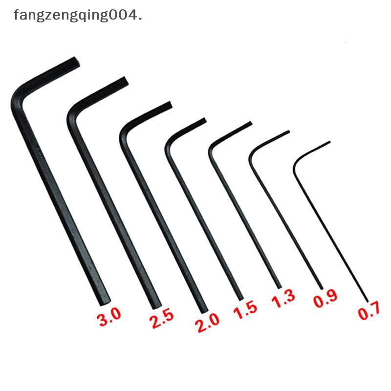 F4TH 7 ชิ้น/ล็อต 0.7 มม.-3 มม.มินิหกเหลี่ยม Hex Allen ชุดกุญแจประแจไขควงชุดเครื่องมือ f4th
