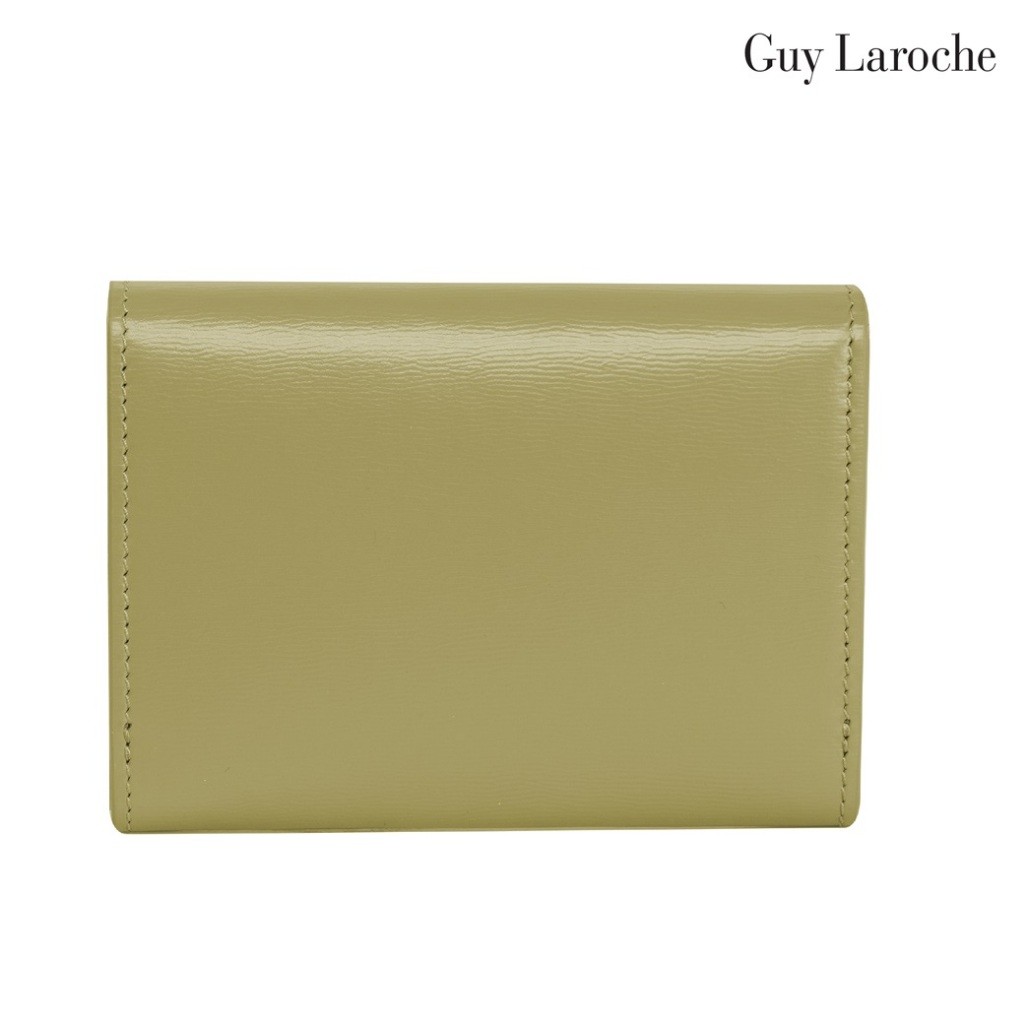 Guy Laroche محفظة نسائية قصيرة قابلة للطي — أخضر — صورة 4