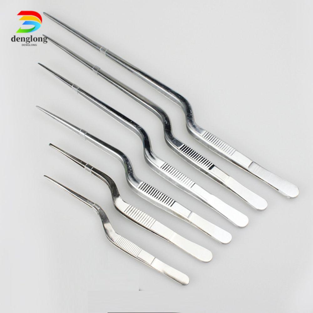 DENGLONG อาหาร Tweezer ให้บริการการนําเสนอคลิปบาร์บีคิวร้อน