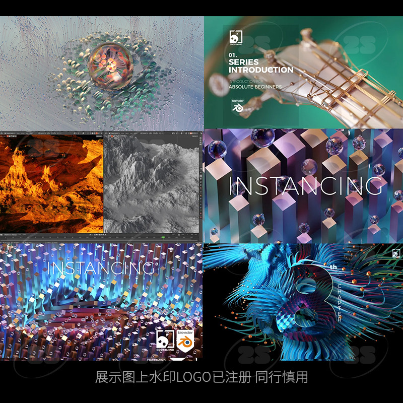Blender Scene Art Abstract Concept Sci-Fi Alien Model Model Model Modeling Material Reendering Mater