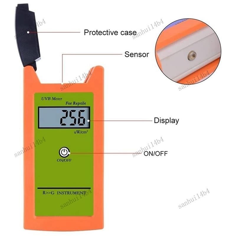[New]【sanhui14b4 】UVB Meter เครื่องทดสอบ UVB ความแม่นยําสูงเครื่องตรวจจับ UVB เครื่องมือทดสอบ สําหรั