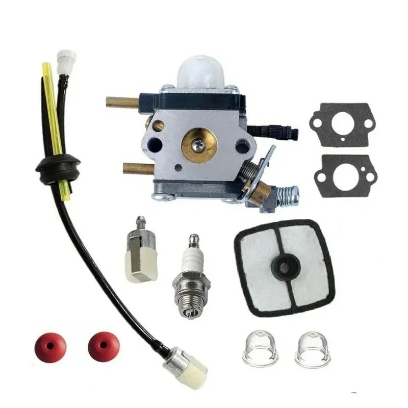 HZY ชุดคาร์บูเรเตอร์สําหรับ Mantis Tiller 7222 7225 7222E 7222M 7230 SV-5C/2 Zama C1U-K82 A021001090