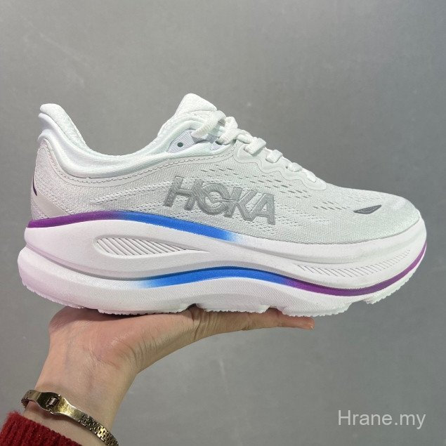 Hoka Bondi 9 รองเท้ากีฬาผู้ชายและผู้หญิง Hoka Bondi 8 รองเท้าวิ่ง QKUQ
