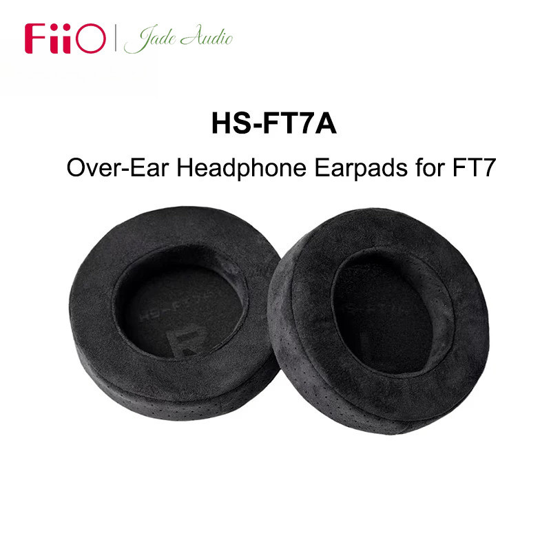 FIIO HS-FT7A หูฟังแบบครอบหูแผ่นรองหูฟังสําหรับ FT7 ผ้า Art หูฟังชุดอุปกรณ์เสริมวัสดุที่ปลอดภัยและเป็