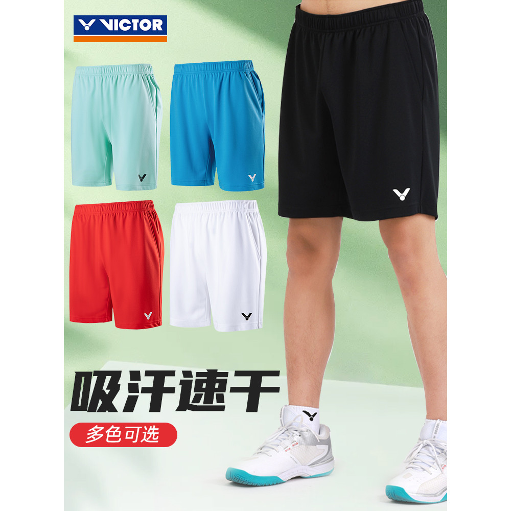 2026 Spring vitor Victory Badminton Sports Shorts Quick-Drying Breathable Mens Running Victor Pants 