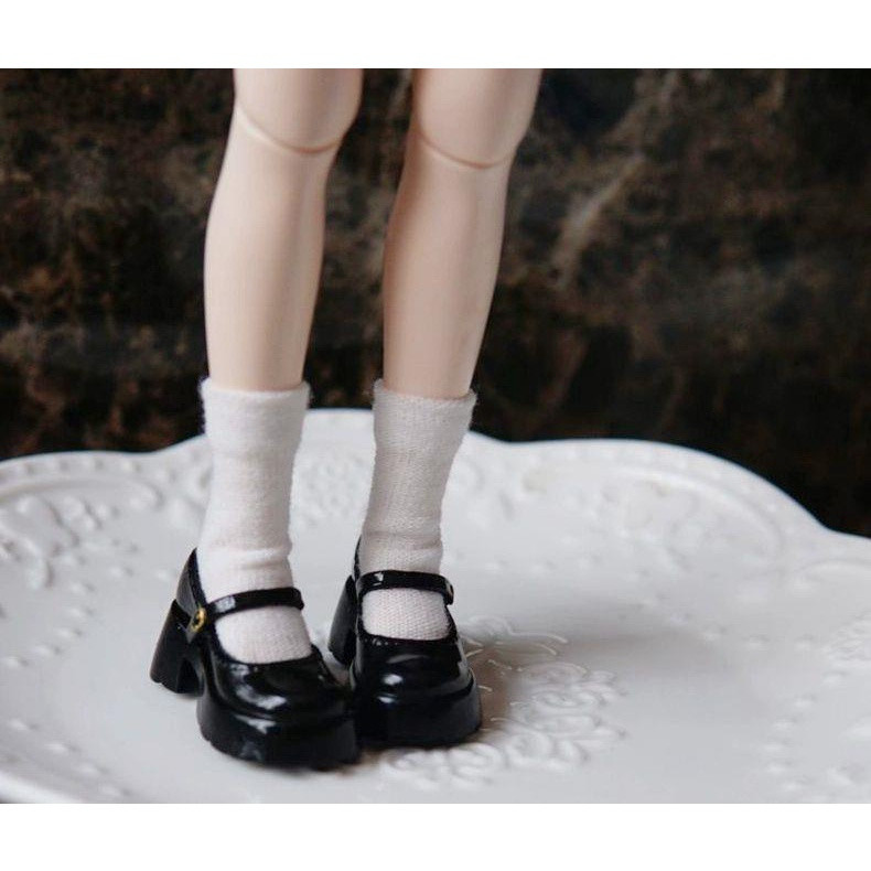 ผ้าขนาดเล็ก blythe 6 จุดรองเท้าเด็กแพลตฟอร์ม Lolita รองเท้า azone ตุ๊กตา ob22 ob24 Body bjd รองเท้า 