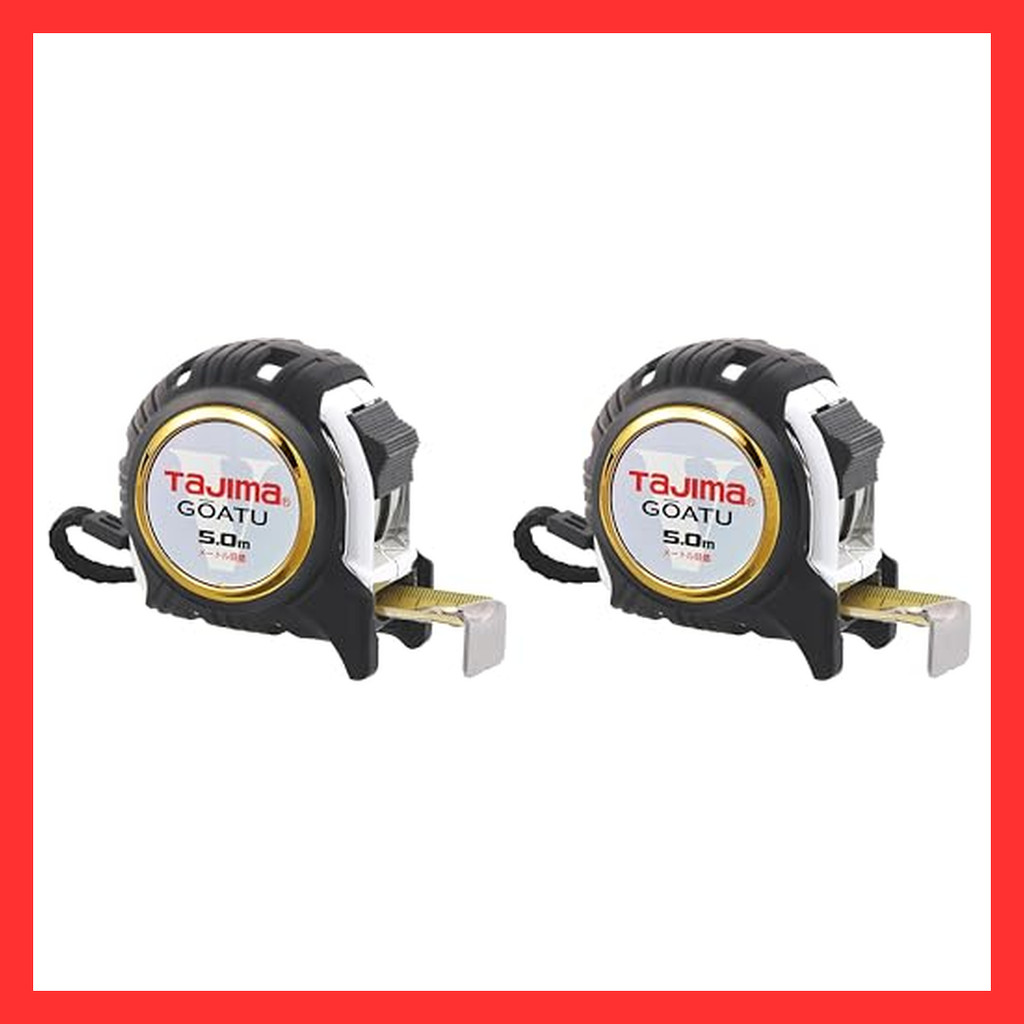Tajima Convex Rigid Tape 5m x 25mm Rigid G Lock 25 GAGL2550 (x 2) 【Direct from Japan】