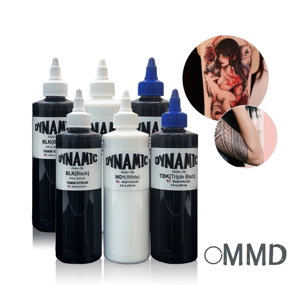 ขวดหมึกสีดํา Dynamic Color Co Triple | 8 fl oz(240 ML) |1 ออนซ์ (30 ML)