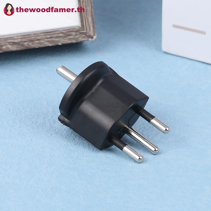 Well EU to Switzerland Power Plug Adapter 10A 250V ยุโรปไป Travel Converter TH