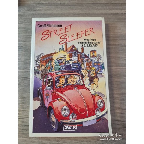Street Sleeper (Geoff Nicholson Jeff Nicholson, Abacus English Original Literary ปกอ่อน, JP คําแนะนํ