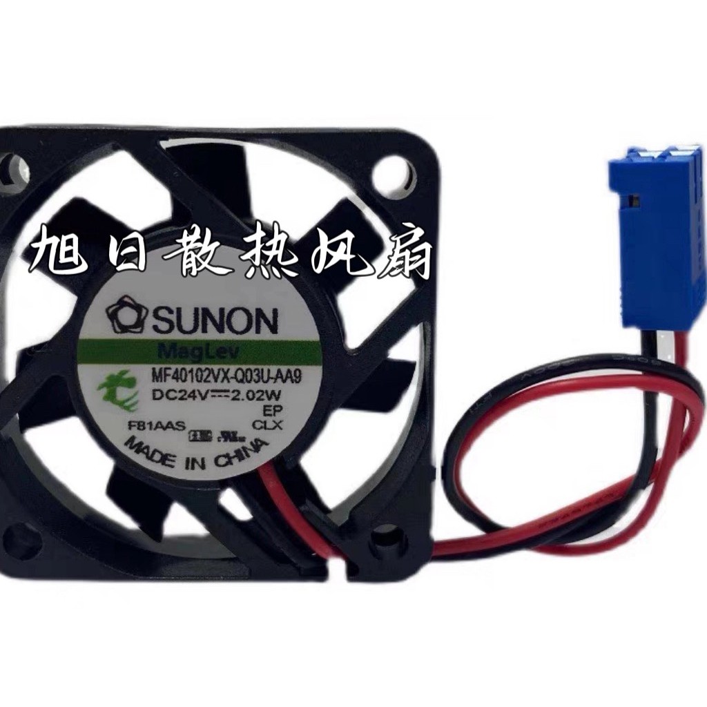 ยี่ห้อใหม่ SUNON MF40102VX-Q03U-AA9 A99 24V 2.02 W พัดลมอินเวอร์เตอร์อุตสาหกรรม 4 ซม.