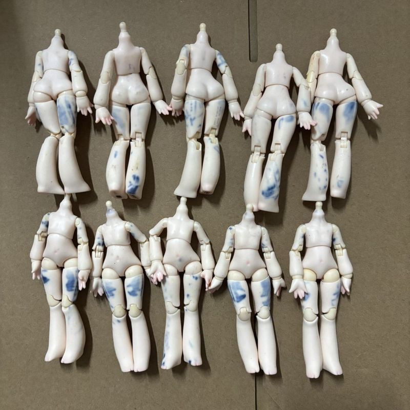 Bulk Carrot Leg Body 12 Split Body Mjd Doll Action Figure