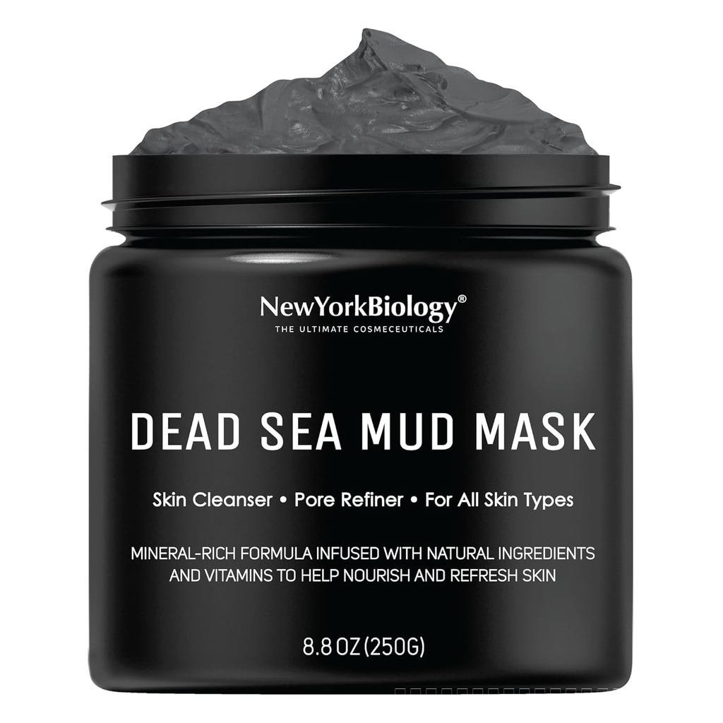 New York Biology Dead Sea Mud Mask for Face & Body - 8.8 ออนซ์ O0UM