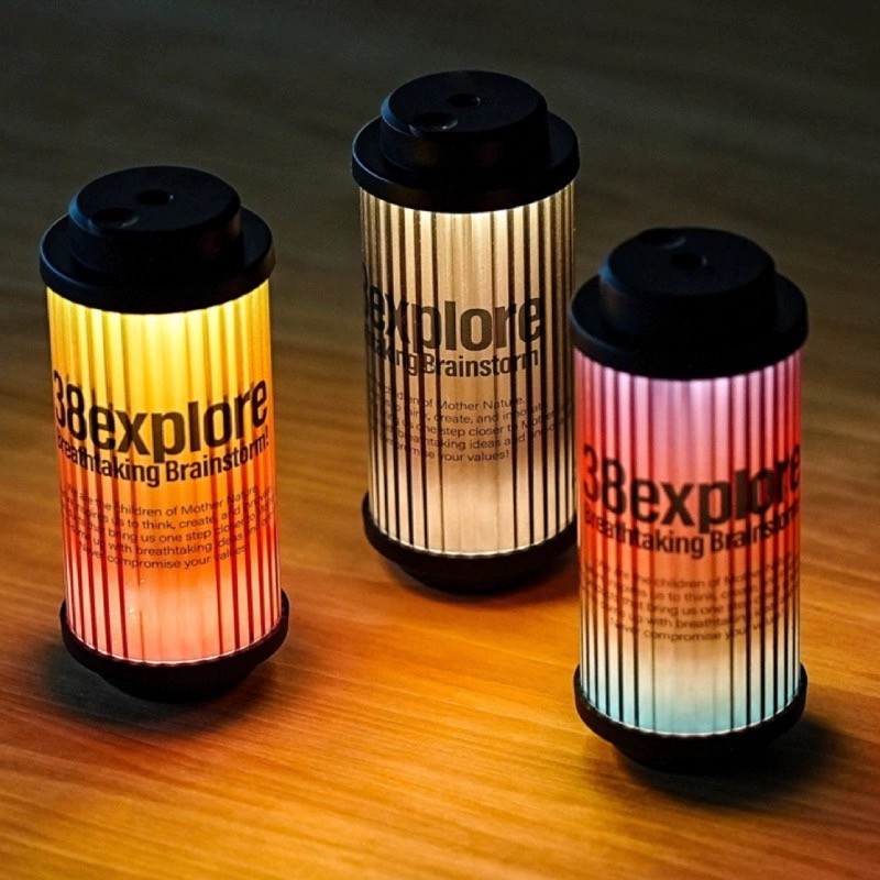 Japan 38explore Same Style Outdoor Camping Hanging Lamp 38-KT 38 Light Sticker NOMAD UNION