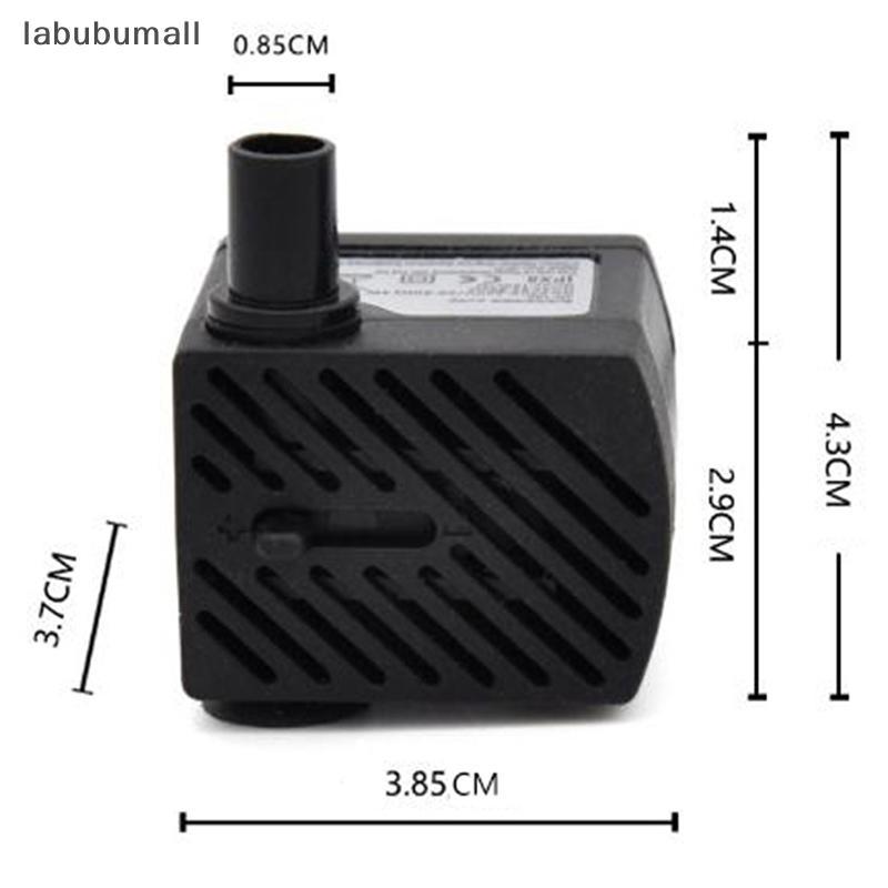 ปั๊มน้ำใต้น้ำ AC 220V 3W, ปั๊มน้ำ LED ตู้ปลาน้ำพุบ่อปลาปลั๊ก EU
