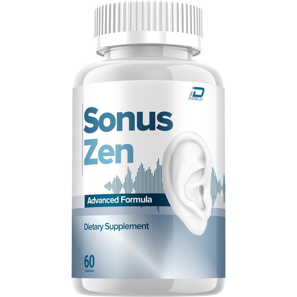 Sonus Zen Ear Support – อาหารเสริมผสมธรรมชาติ SonusZen สูตรขั้นสูงรองรับการรีวิว (1 แพ็ค - 60 แคปซูล