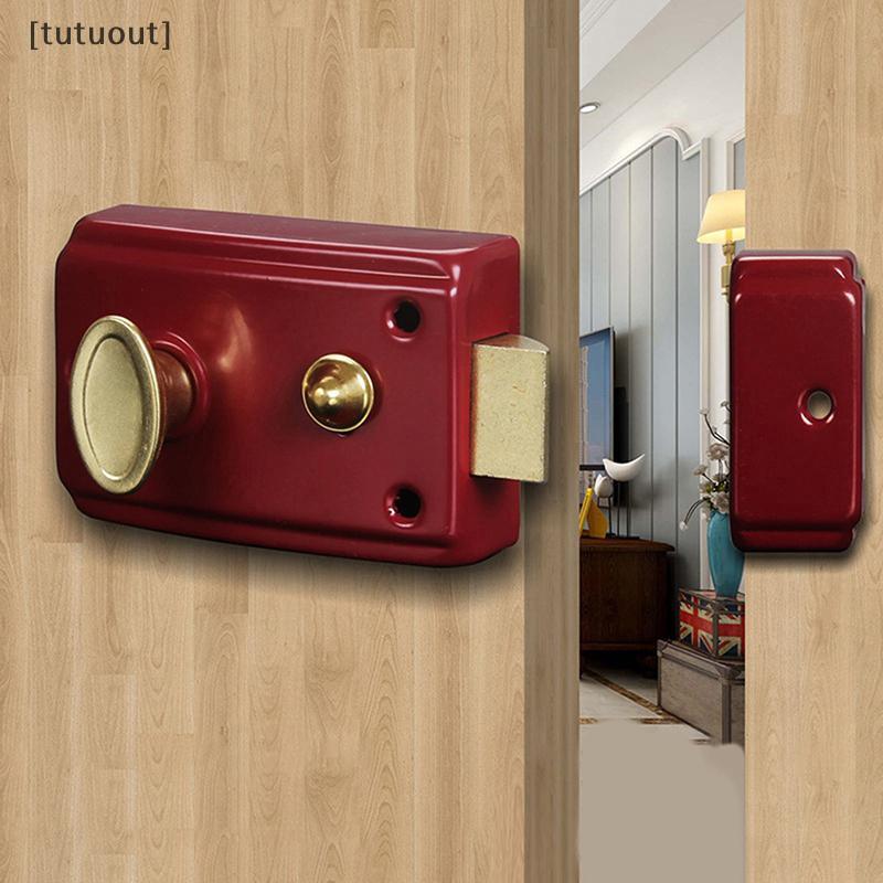 [tuout] Anti-Theft Home Strong Universal Heavy-Duty Door Lo Lo Lo ในร่ม Mortise Lo