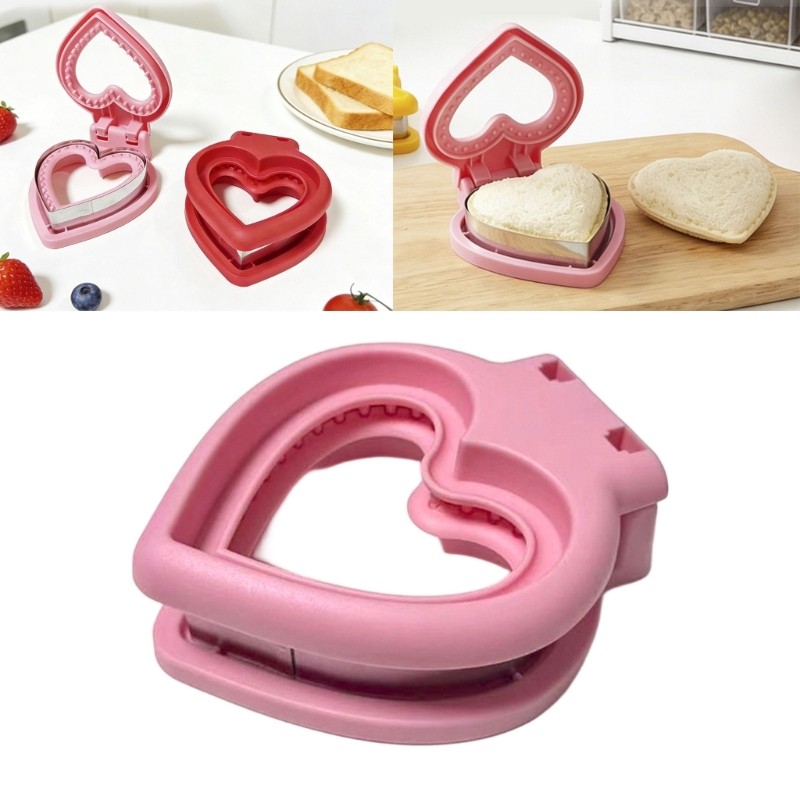 ONE Dough Forming Press และ Sandwich Crimper พร้อมเครื่องตัดสแตนเลส