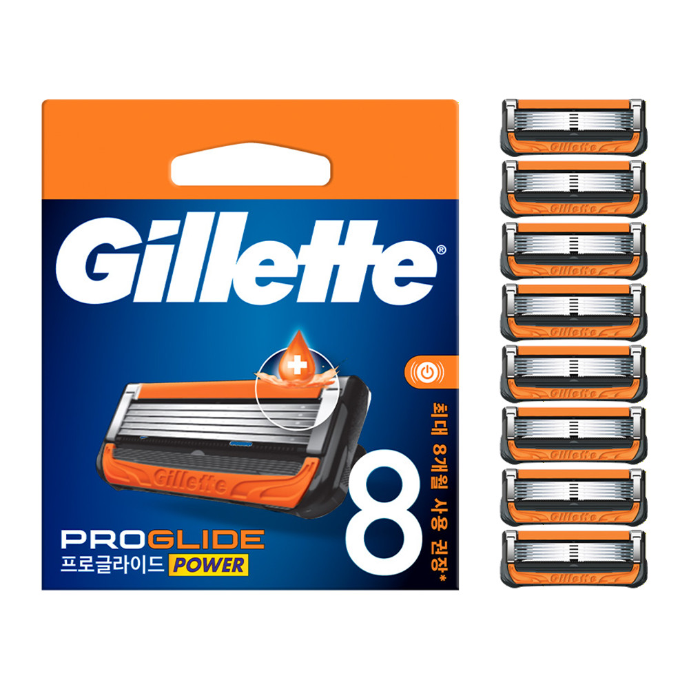 Gillette ProGlide Power Razor Blades 8 Count