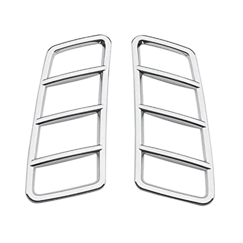 Chrome Hood Air Vent Cover Trim สําหรับ Mercedes-Benz ML W166 GL X166 GLE GLSauto ชิ้นส่วนตกแต่งรถ