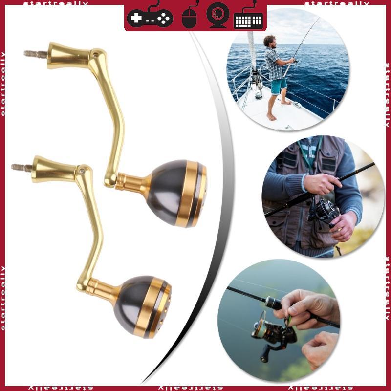 ST Ergonomic Fishing Reel Handle เปลี่ยนน้ําหนักเบาอลูมิเนียม