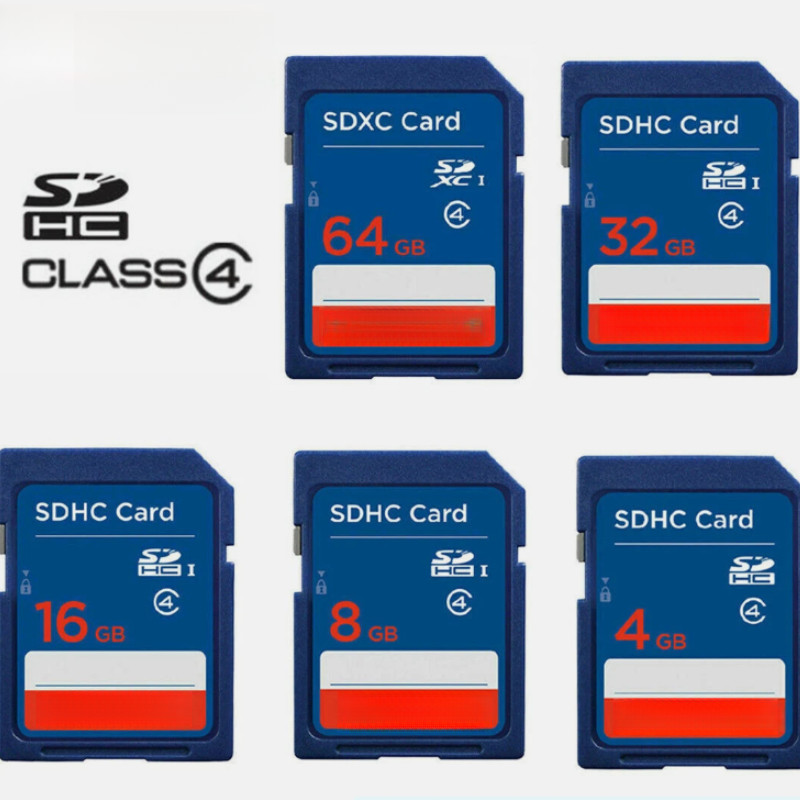 การ์ด SD 4GB 8GB 16GB 32GB SD SDHC Standard Class 4 การ์ดหน่วยความจําพิเศษ C4 ของแท้