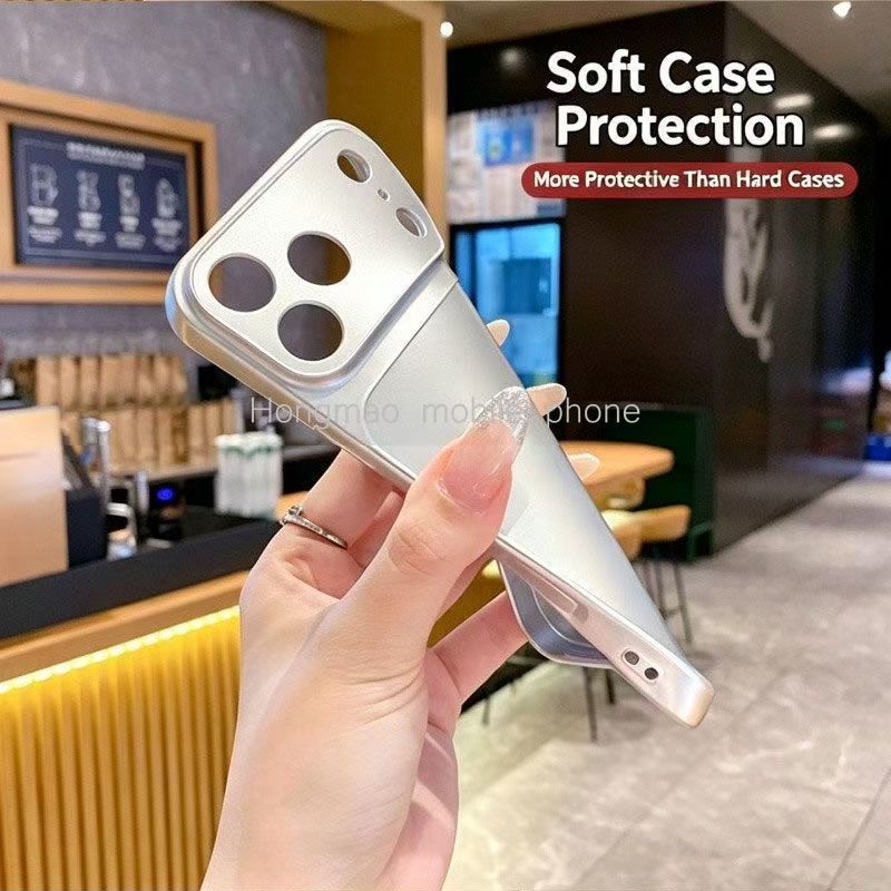 เคสโทรศัพท์TPUพร้อมสีเมทัลลิคสําหรับOPPO A6C A6 A6X A6S A6K Plus A5 A5M A5i A3S A3 A79 A98 A1K F31 F