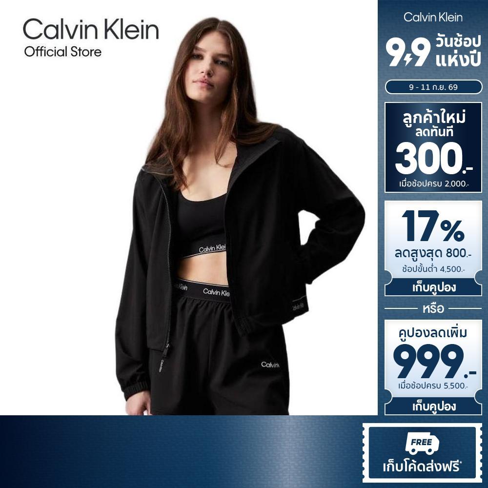 CALVIN KLEIN เสื้อแจ็คเก็ตผู้หญิง Icon Sport รุ่น GWS4J407 UB1-สีดำ