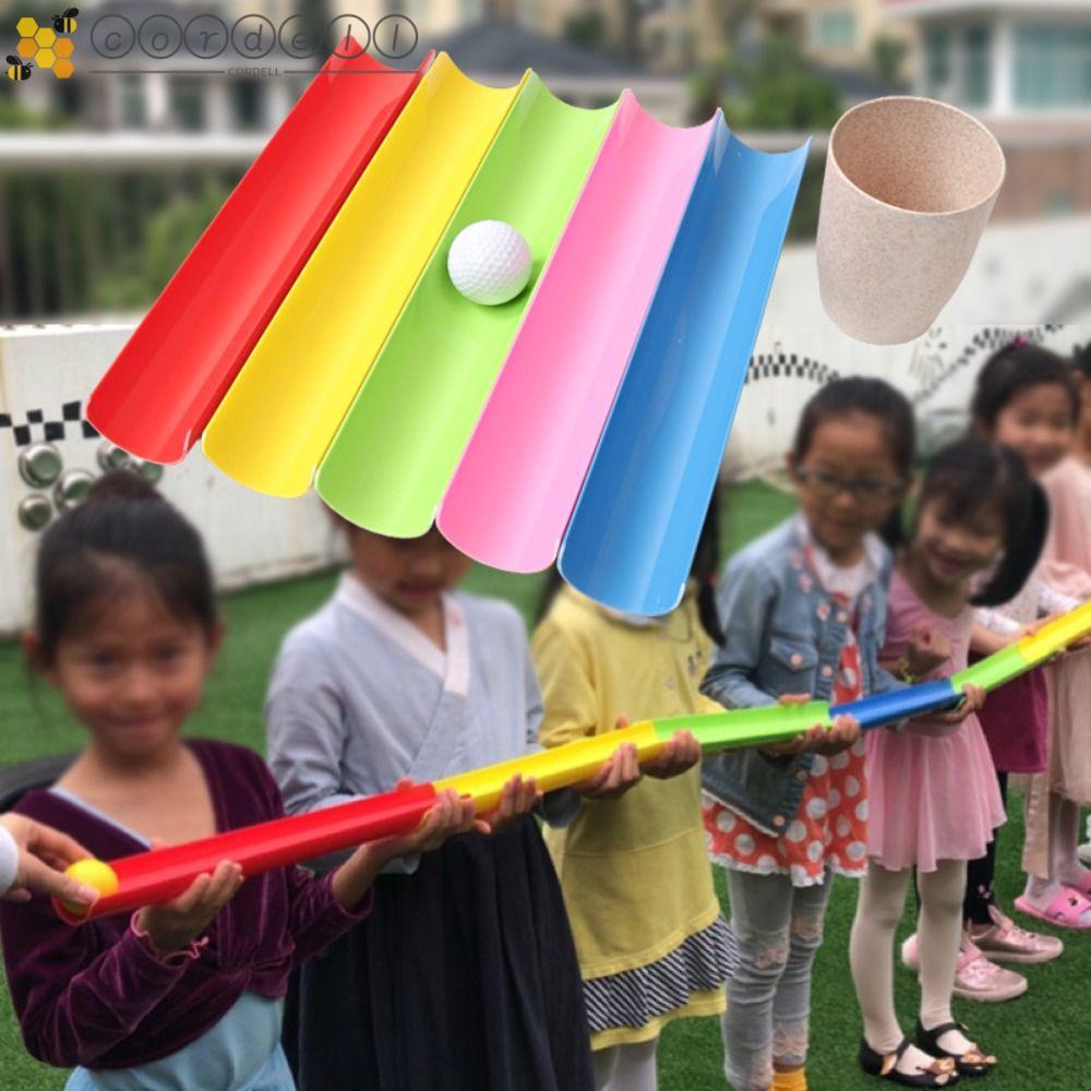 CORDELL Team Collaboration Toys, Groove Ball Team Building Pipeline Challenge Games, Kids Adult Skil