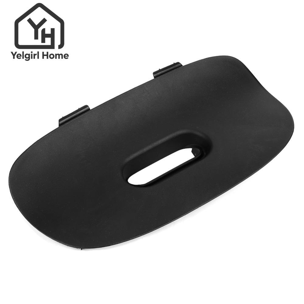 YELGIRLB Tow Bar Trim, ABS 51128402327 ฝาครอบกันชนด้านหลัง, Handy Black ด้านหลังกันชนสําหรับ X5 2000
