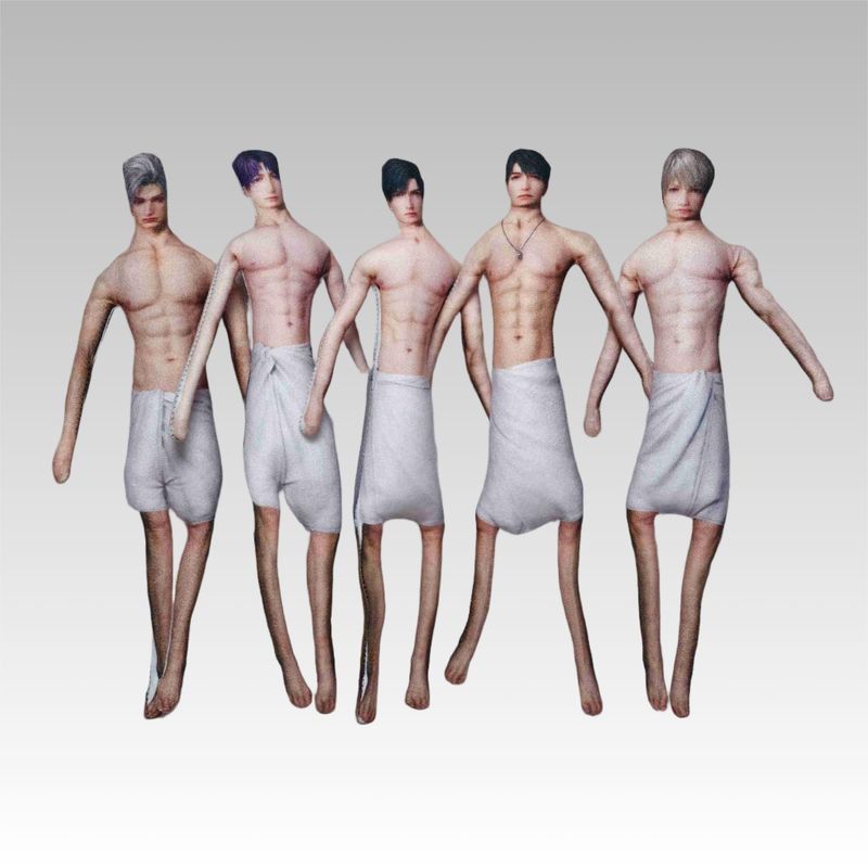 รักและ Deepspace/Zyne/Sylus/Caleb/Rafayel/Xavier/Abstract Doll Qin Che Shen Xinghui Li Shen Qiyu Sum