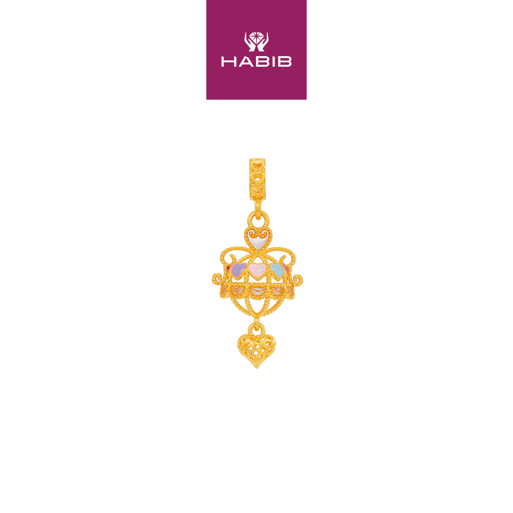 HABIB 916/22K Yellow Gold Charm 6800220ย