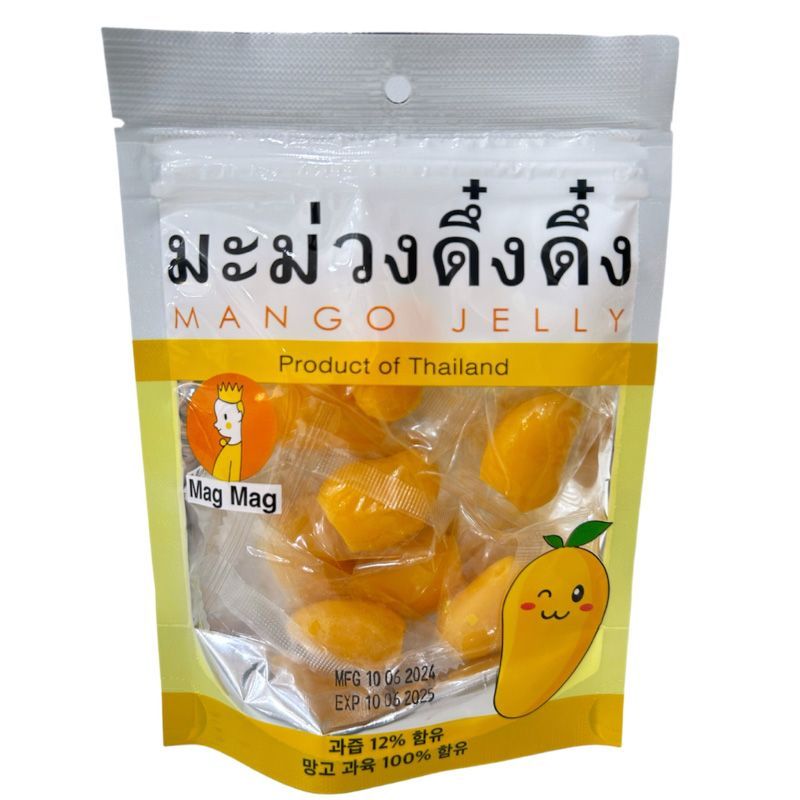 แม็คแม็คมะม่วงดึ๋งดึ๋ง 65กรัม Mag Mag Mango Jelly 65g.