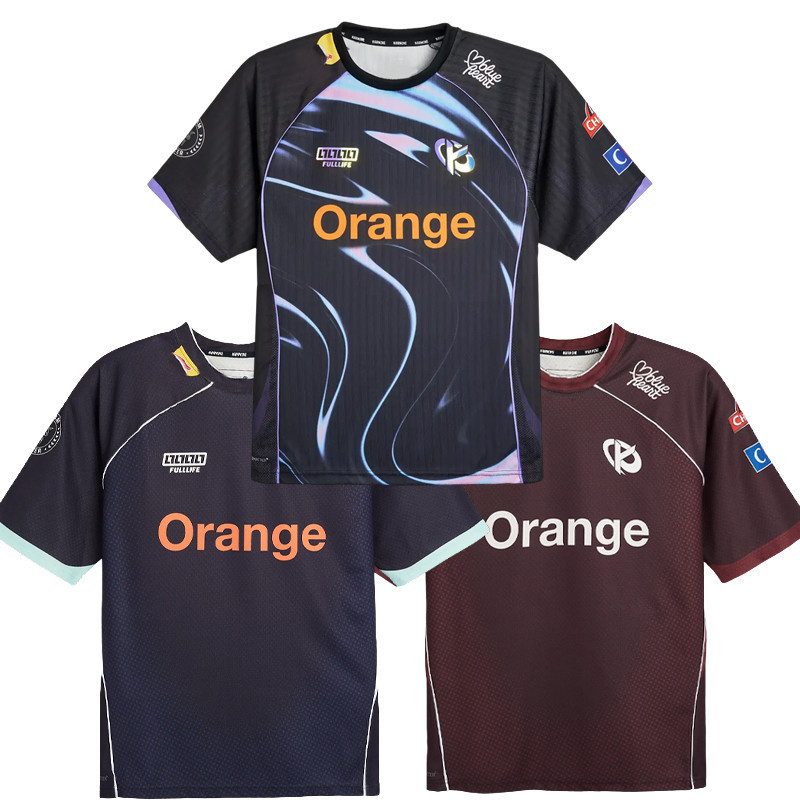 2026 Karmine Corp Esports Club เครื่องแบบ Jersey KCorp LOL ทีม Valorant การฝึกอบรมชุดเสื้อผ้าชายเสื้