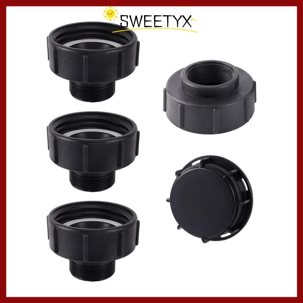 จัดส่งจากประเทศไทยSWEETYX IBC Ton Barrel Connector, S60 IBC IBC Tank Adapter, Accessories Fine Threa